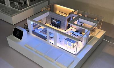 智能家居模型沙盘 连接概念与现实的核心功能解析